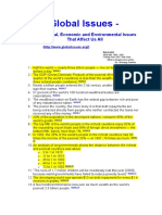 COMERCIO INTERNACIONAL - Global Issues and Othrs. - Statistics