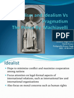 Machiavelli Realism Idealism Vs Pragmatism