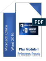 Plan Modulo I Primeros Pasos