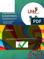 Colorantes Alimentarios PDF