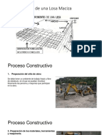 Proceso Constructivo Losa Maciza