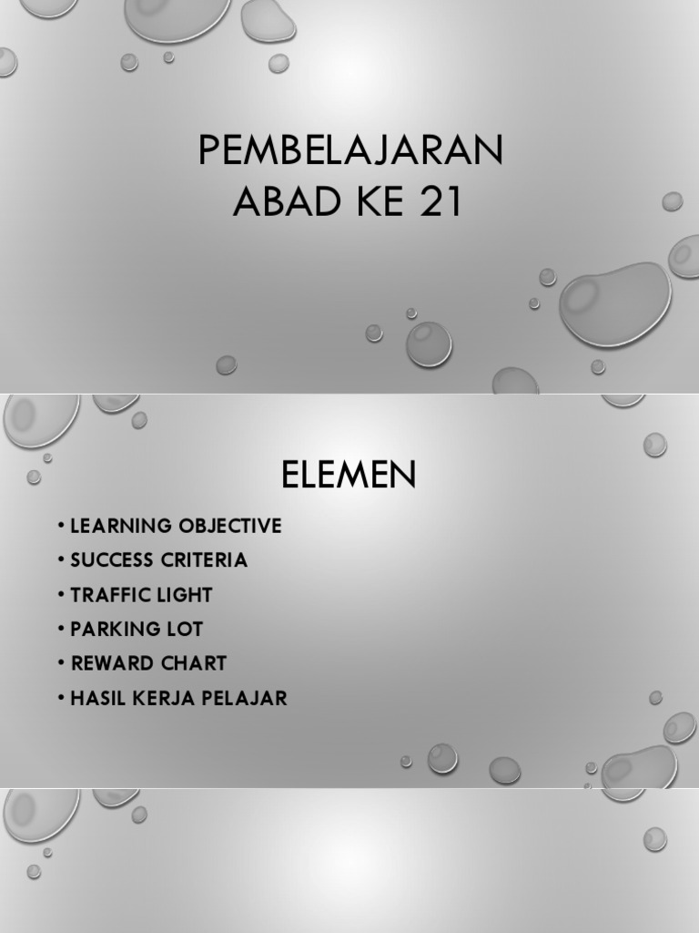 Pembelajaran Abad Ke 21 Slides