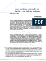 ALVES, Giovani; ARAÚJO, Renan. Thompson, Lukács e o conceito de experiência - Um diálogo mais que necessário.pdf