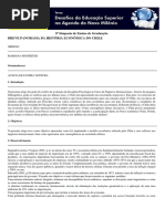 Breve Panorama Da História Econõmica Do Chile