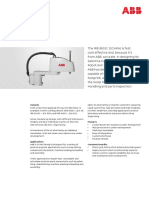 Datasheet Abb Irb 910sc Scara