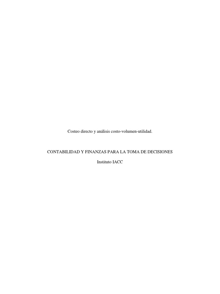 Contabilidad y Finanzas Control 2 | PDF | Presupuesto | Ciencias económicas