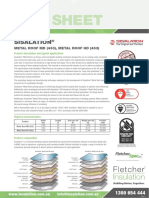 Sisalation® Metal Roof Technical Data Sheet