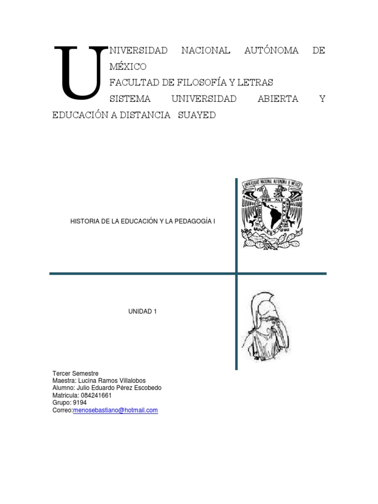 Historia de la Educación en Grecia | PDF | Antigua Grecia | Escritura