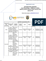 Agenda - Software para Ingenieria - 2018 I Periodo 16-02 (Peraca 472)