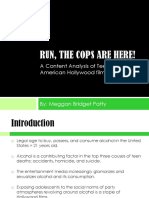 Run, The Cops Are Here!: A Content Analysis of Teen Drinking in American Hollywood Films, 1984-2007