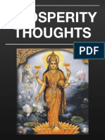 Prosperity Thoughts