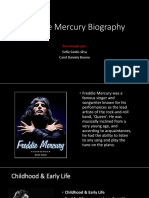 Freddie Mercury Biography: Presentado Por