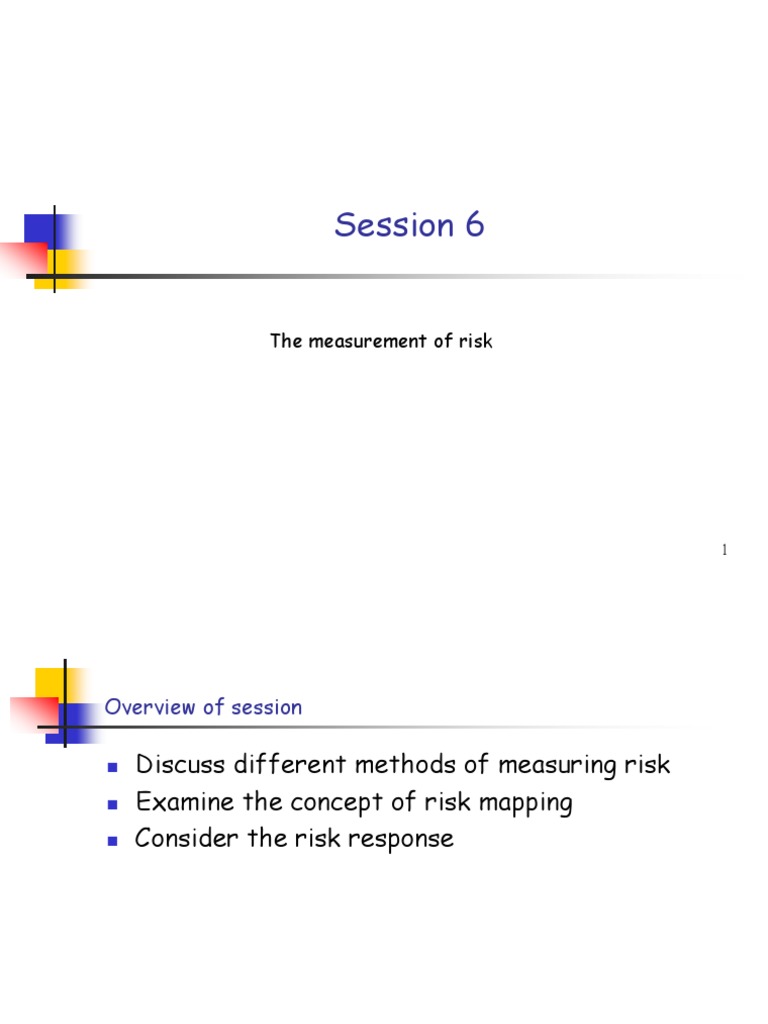 Measuring and Managing Risk Techniques | PDF | Risk | Risk Management