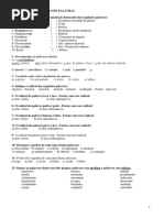 Exercícios sobre  FORMAÇÃO DE PALAVRAS, 2018.docx
