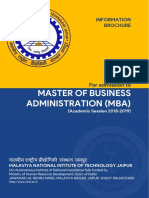 MBA Brochure 2018 19