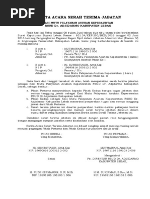 Berita Acara Serah Terima Jabatandocx