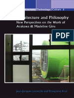 Architecture and Philosophy PDF