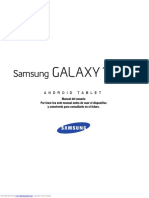 Manual Samsung Tablet