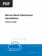 ZTE UMTS UR15 NodeB Narrow Band Interference Cancellation Feature Guide