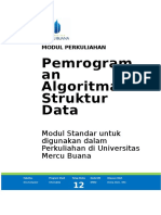 Modul Pemrograman Algoritma Struktur Data (TM13)