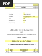 Storage Tank Design Calculation | PDF | Stress (Mechanics) | Physical ...