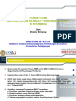 Pengaturan BDKT Di Indonesia - Direktur Metrologi