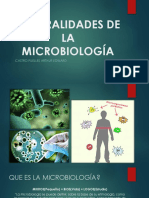 Generalidades de La Microbiología