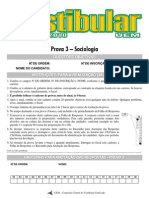 Sociologia - Prova 3