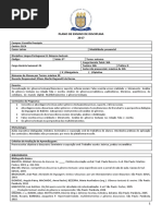 Plano de Ensino - Gêneros Textuais