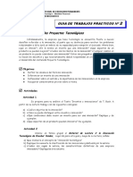 Guia de Trabajos Practicos Nº: Instituto Integral de Educacion Permanente Proyecto Tecnologico Ii