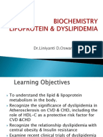 IT 13 Lipoprotein & Dyslipidemia Dr Lin Oswari Blok 8