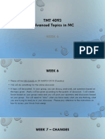 TMT 4093 Advanced Topics in MC: Week 6