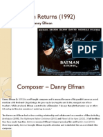 Batman Returns (1992) : Music by Danny Elfman