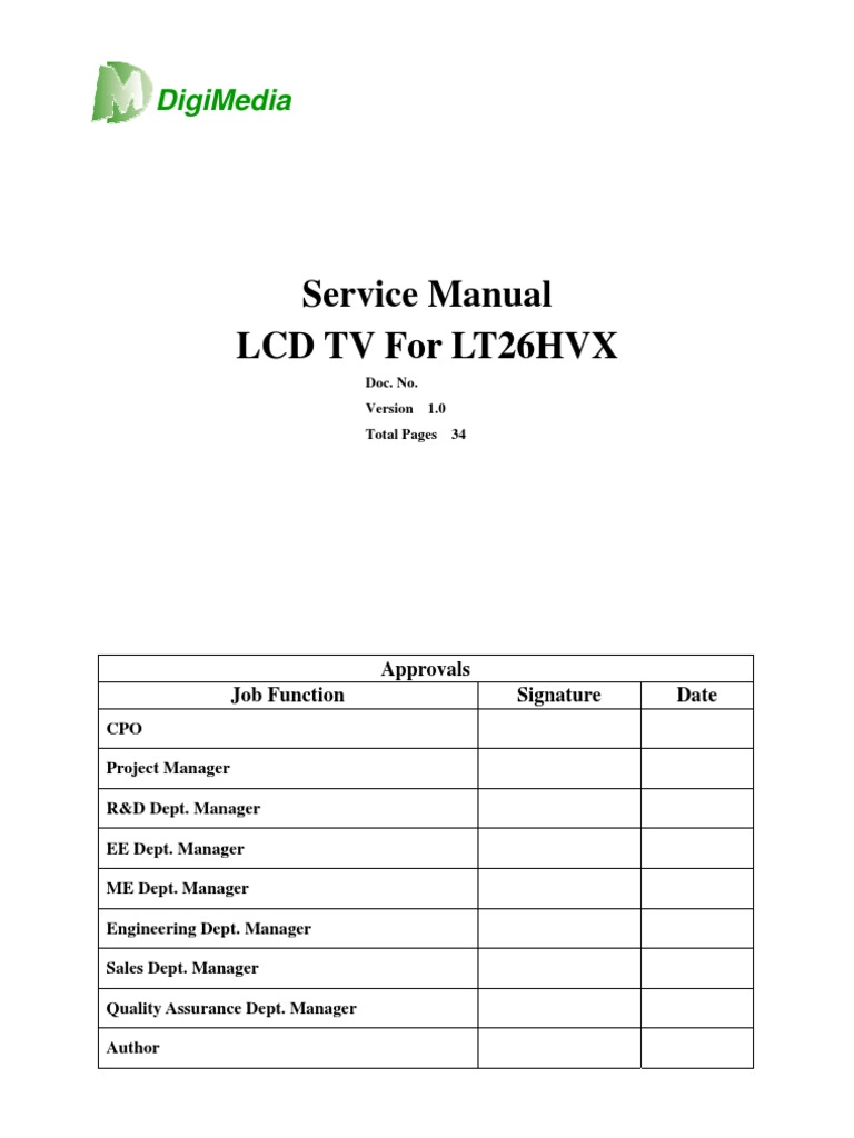 ... Array - olevia lt26hvx lcd tv service manual electrical connector rh es  scribd com