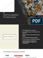 Understanding Bitcoin and Cryptocurrency Technologies