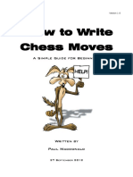 How to Write Chess Moves v1.0