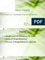 Weight and Balance Training-Icn