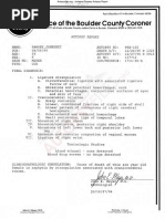 Nicole Brown Simpson - Autopsy Report | PDF | Neck | Common Carotid Artery