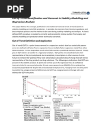 Out-Of-Trend Identification and Removal in Stability Modelling