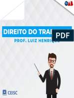 Resumo Direito Do Trabalho