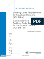 Building Code Requirements For Structural Concrete (ACI 318-14) Commentary On Building Code Requirements For Structural Concrete (ACI 318R-14)