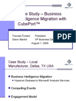 Case Study - Business Intelligence Migration With Cubeport™