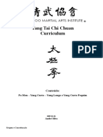 Tai Chi Yang Curriculum