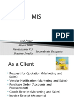 MIS document outlines key B2B documents