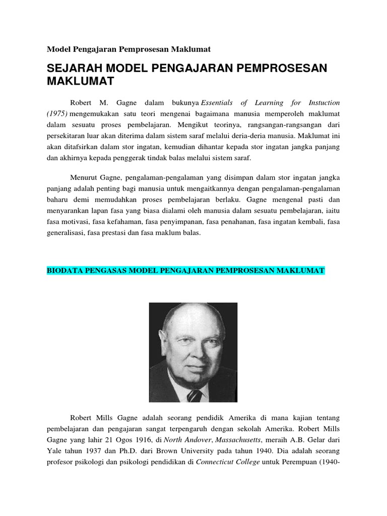 Pemprosesan Maklumat  PDF