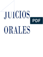 Juicios Orales