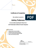 Certificate Template - Pcts