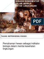 Hewan Sebagai Bioindikator 2017 PDF