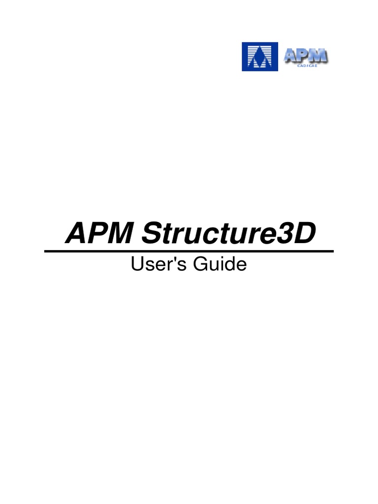 APM Structure3D PDF | PDF | Bending | Stiffness