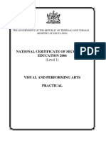 NCSE 2006 VAPA Paper 1 Practical